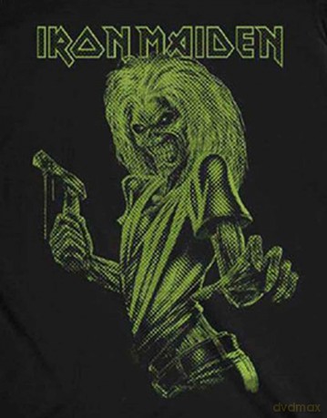 Iron Maiden: Unisex T-Shirt: One Colour Eddie (Black) (Large)