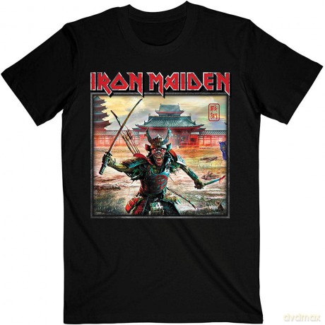 Iron Maiden: Unisex T-Shirt: Senjutsu Album Palace Keyline Square (Black) (X-Large)