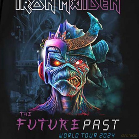 Iron Maiden: Unisex T-Shirt: The Future Past World Tour '24 (Black) (Large)