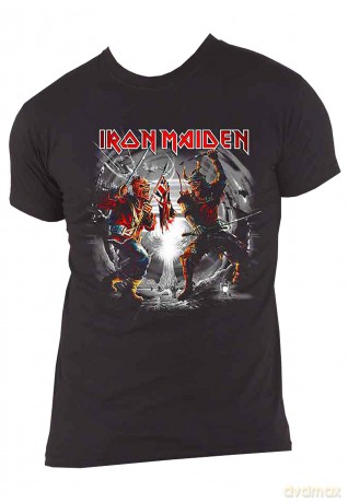 Iron Maiden: Unisex T-Shirt: Trooper 2022 (Black) (X-Large)