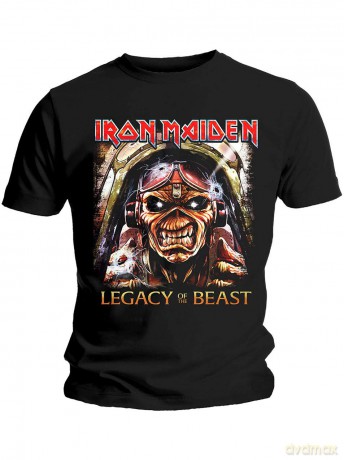 Iron Maiden: Unisex Tee: Legacy Aces (Medium)