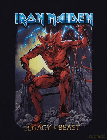 Iron Maiden: Unisex Tee: Legacy of the Beast 2 Devil (Large)