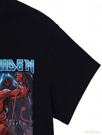 Iron Maiden: Unisex Tee: Legacy of the Beast 2 Devil (Large)