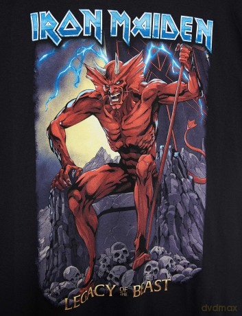 Iron Maiden: Unisex Tee: Legacy of the Beast 2 Devil (XX-Large)