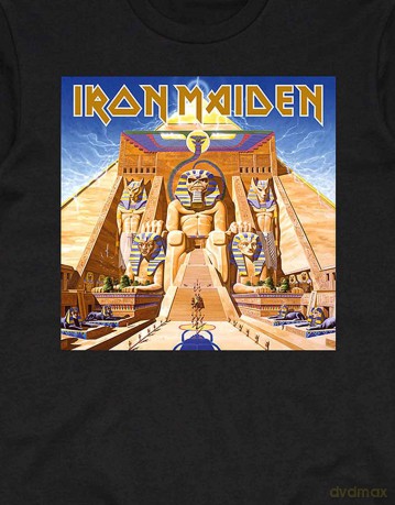 Iron Maiden: Unisex Tee: Powerslave Album Cover Box (Small)