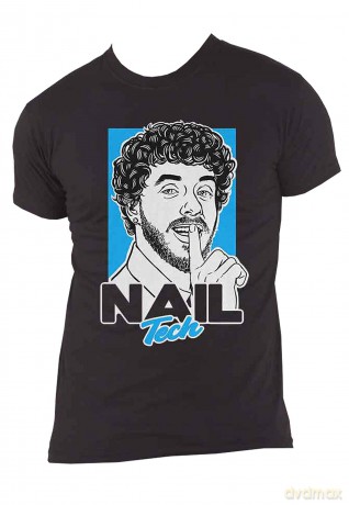 Jack Harlow: Unisex T-Shirt: Nail Tech (Black) (Small)