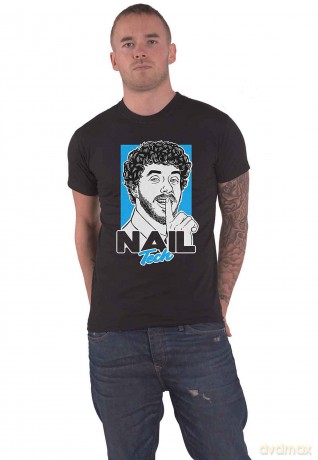 Jack Harlow: Unisex T-Shirt: Nail Tech (Black) (X-Large)