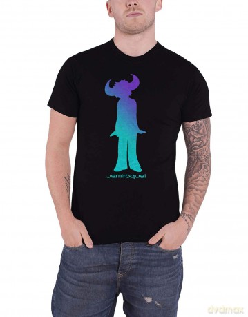 Jamiroquai: Men's Tee: Buffalo Gradient (Small)