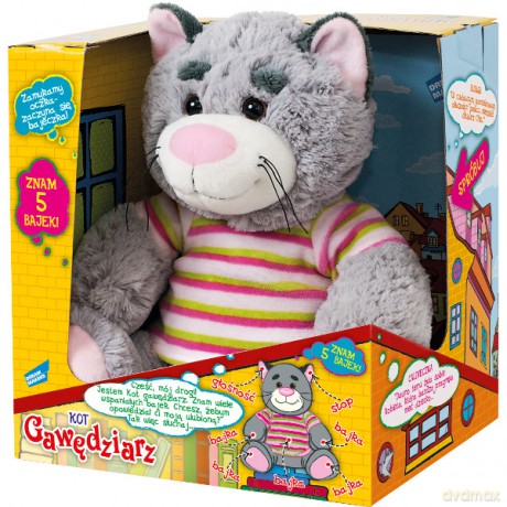 FANCY TOYS Kot Gawędziarz [ZABAWKA]