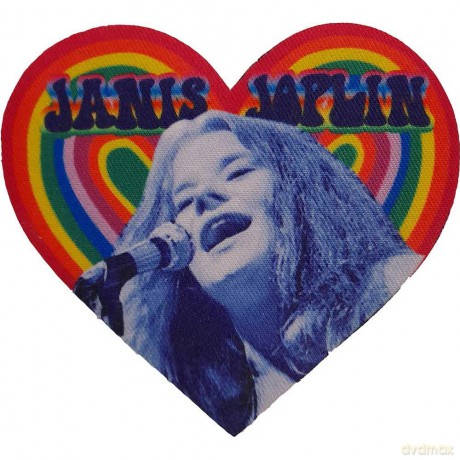 Janis Joplin: Standard Patch: Heart