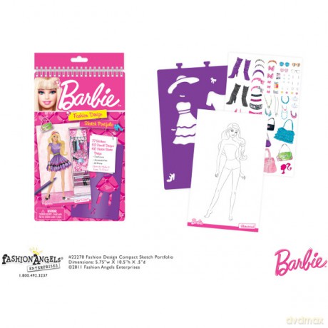 FASHION Barbie Projektowanie Mody Szkicownik [ZABAWKA]