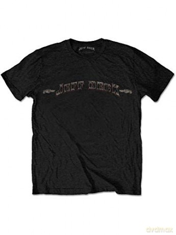 Jeff Beck: Men's Tee: Vintage Logo (X-Large)