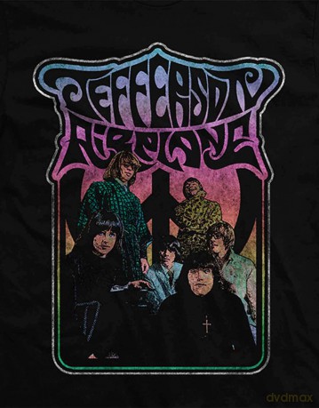 Jefferson Airplane: Unisex T-Shirt: Band Photo (Black) (Medium)