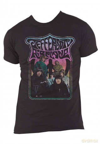 Jefferson Airplane: Unisex T-Shirt: Band Photo (Black) (X-Large)