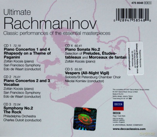 Ultimate Rachmaninov [5CD]