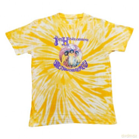 Jimi Hendrix: Kids T-Shirt: Are You Experienced (Yellow) (Wash Collection) (5-6 Years)