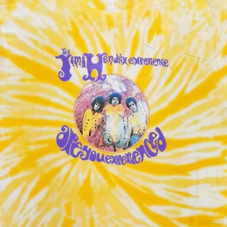 Jimi Hendrix: Kids T-Shirt: Are You Experienced (Yellow) (Wash Collection) (5-6 Years)