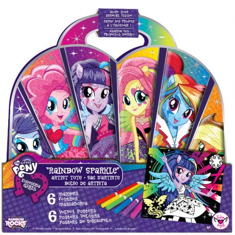 FASHION Rainbow sparkle artist tote [ZABAWKA]