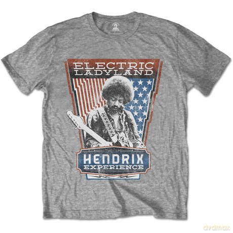 Jimi Hendrix: Men's Tee: Electric Ladyland (Medium)