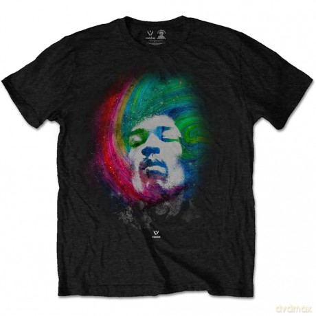 Jimi Hendrix: Men's Tee: Galaxy (Small)