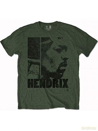 Jimi Hendrix: Men's Tee: Let Me Live (Medium)