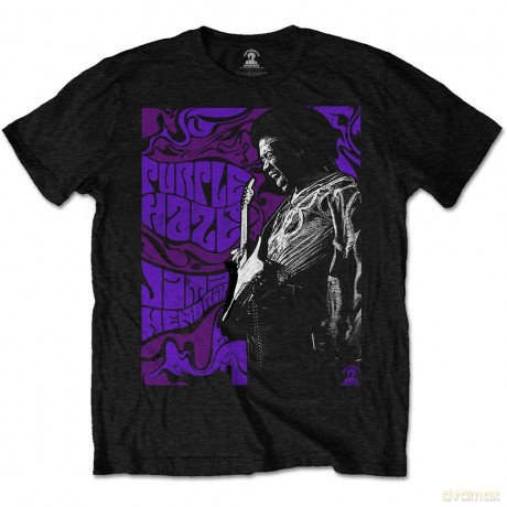 Jimi Hendrix: Men's Tee: Purple Haze (Small)
