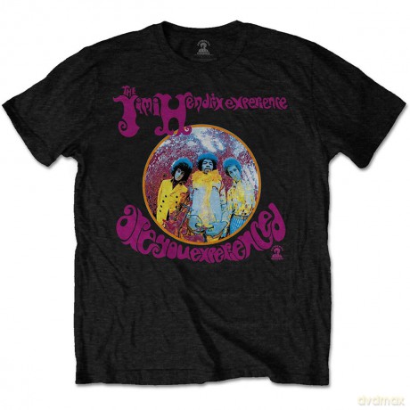 Jimi Hendrix: Unisex T-Shirt: Are You Experienced (Black) (XX-Large)
