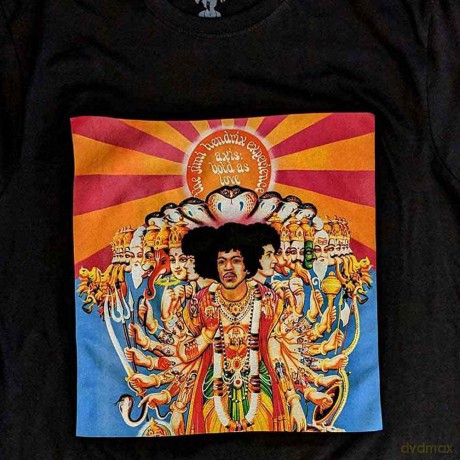 Jimi Hendrix: Unisex T-Shirt: Axis (Black) (XX-Large)