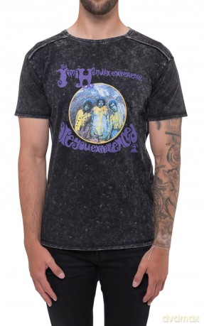 Jimi Hendrix: Unisex T-Shirt: Experienced (Black) (Wash Collection) (X-Large)