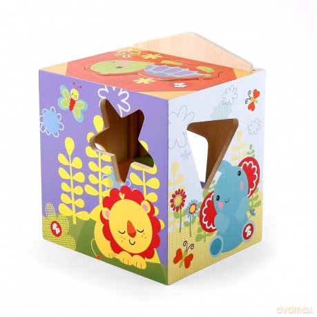 Fisher Price Drewniany sorter [ZABAWKA]