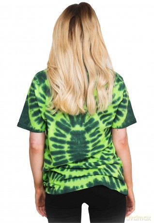 Jimi Hendrix: Unisex T-Shirt: Hear The Vibe (Green) (Wash Collection) (Small)
