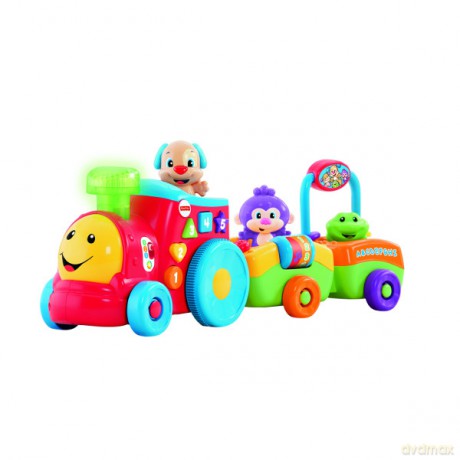 Fisher Price Edukacyjny pociąg szczeniaczka [ZABAWKA]