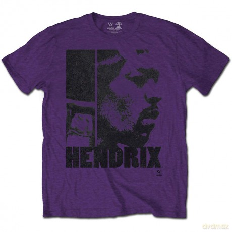 Jimi Hendrix: Unisex T-Shirt: Let Me Die (Purple) (X-Large)