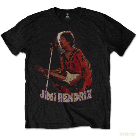 Jimi Hendrix: Unisex Tee: Orange Kaftan (Medium)