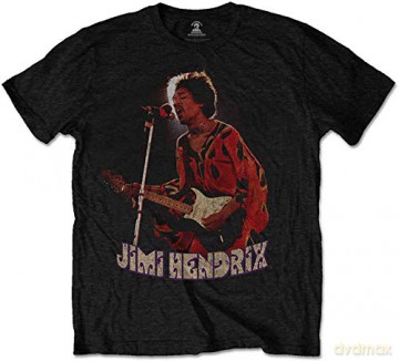 Jimi Hendrix: Unisex Tee: Orange Kaftan (XX-Large)