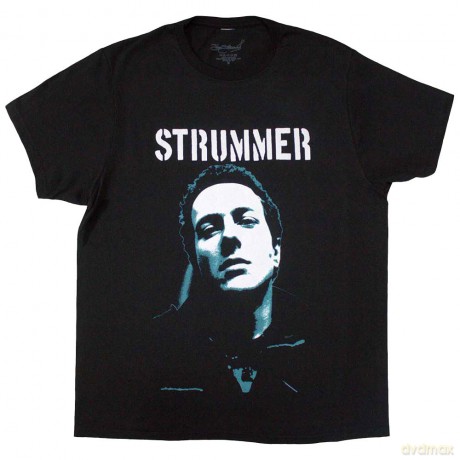 Joe Strummer: Unisex T-Shirt: Iconic (Black) (Large)