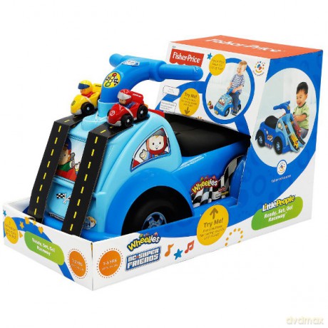 Fisher Price Jeździk Wyścigówka [ZABAWKA]