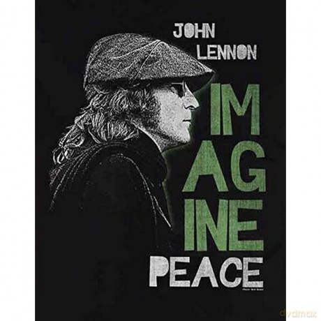 John Lennon: Men's Tee: Imagine Peace (X-Large)