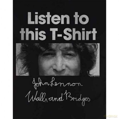 John Lennon: Men's Tee: Listen Lady (XX-Large)