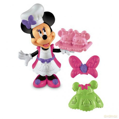 Fisher Price Modna Myszka Minnie z dodatkami [ZABAWKA]