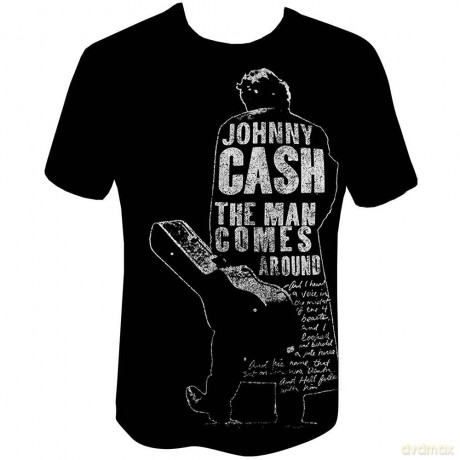 Johnny Cash: Men's Tee: Man Comes Around (Large)