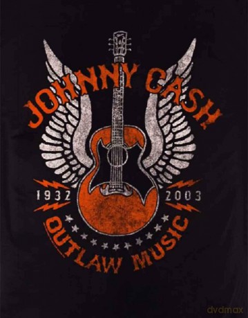 Johnny Cash: Men's Tee: Outlaw (Large)