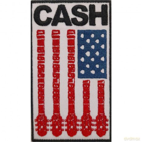 Johnny Cash: Standard Patch: Flag