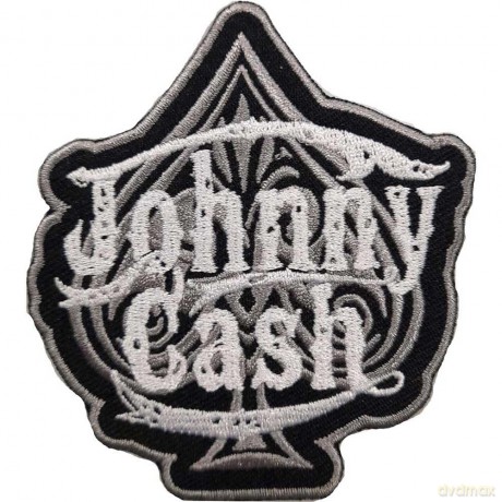 Johnny Cash: Standard Patch: Spade (Black)