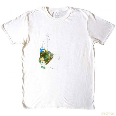 Joni Mitchell: Unisex T-Shirt: Ladies Album (White) (Large)