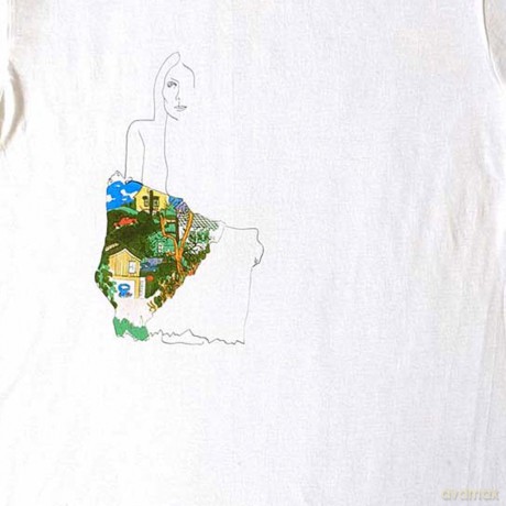 Joni Mitchell: Unisex T-Shirt: Ladies Album (White) (Medium)
