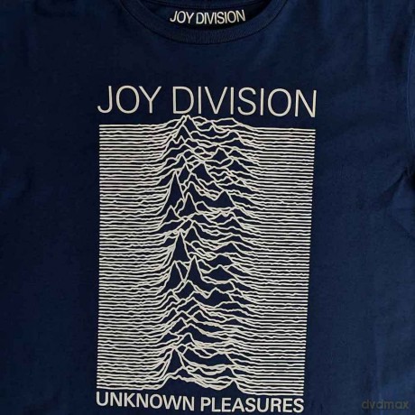 Joy Division: Ladies Crop Top: Unknown Pleasures (Denim Blue) (XX-Large)