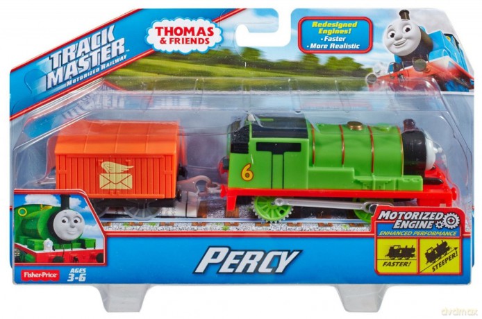 Fisher Price Tomek i Przyjaciele Lokomotywki Percy [ZABAWKA]