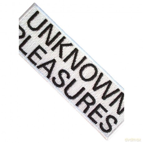 Joy Division: Standard Patch: Unknown Pleasures Text