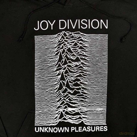 Joy Division: Unisex Pullover Hoodie: Unknown Pleasures FP (Black) (X-Large)